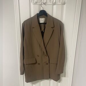Aritzia Wilfred Tan Cherelle Blazer